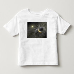 Ein Zusammenstoß massiver Objekte im Weltraum Kleinkind T-shirt