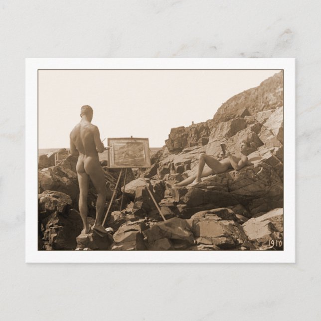 Einar Bager Swedish Painter Postkarte (Vorderseite)