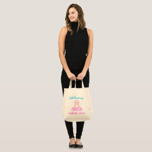 Einatmen der Exhale   Yoga Graphic Tragetasche