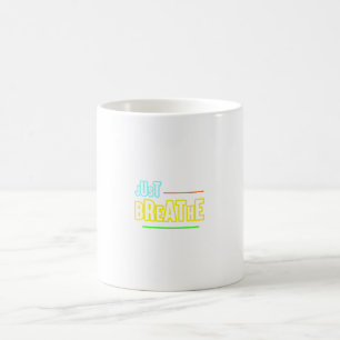 Einatmen - Entspannung und gediegenes Design Kaffeetasse