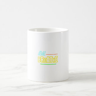 Einatmen - Entspannung und gediegenes Design Kaffeetasse