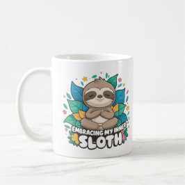 Einbinden meiner inneren Sloth Meditation Kaffeetasse