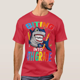 Einbindung in die 4. Klasse zurück in die Schulhai T-Shirt