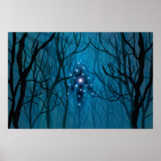 Einblättern in das Void-Plakat Poster (Vorne)