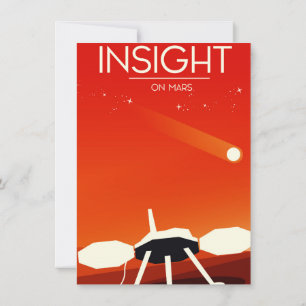 Einblick Mars Lander Raum Kunst Einladung