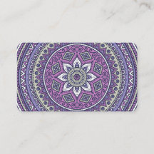 Eindeutig lila Mandala