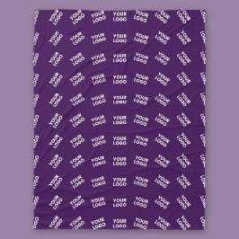 Eindeutiges Logo oder jedes hochgeladene Bildmuste Fleecedecke