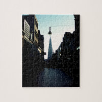 Eindhoven street & Catharinakerk, Niederlande