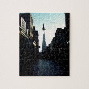 Eindhoven street & Catharinakerk, Niederlande