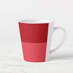 Eindividuelle Tomatenrote Latte-Tasse – Doppelte A Milchtasse