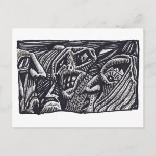 Eindringling Postkarte