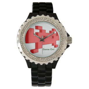 Eindringling von der Raum-Uhr Armbanduhr