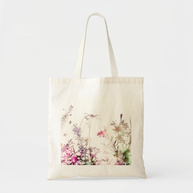 Eindruck der australischen Wildblumen-Tasche Tragetasche (Vorne)