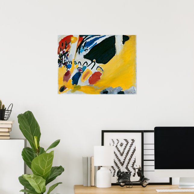 Eindruck III (Konzert) von Wassily Kandinsky Poster (Heimbüro)