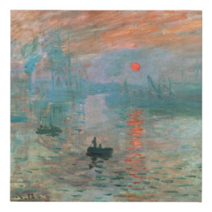 Eindruck, Sonnenaufgang 1872 Claude Monet Künstlicher Leinwanddruck