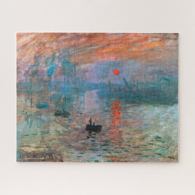Eindruck, Sonnenaufgang | Claude Monet | (Horizontal)