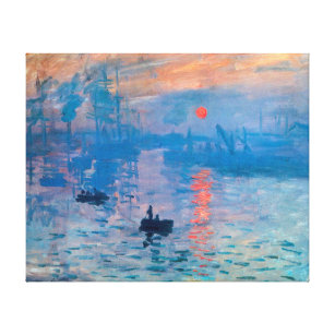 Eindruck, Sonnenaufgang von Claude Monet Leinwanddruck