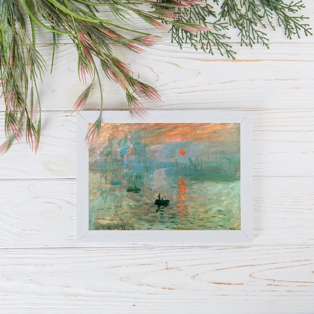Eindruck, Sonnenaufgang von Claude Monet Poster (Von Creator hochgeladen)