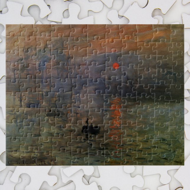 Eindruck Sonnenaufgang von Claude Monet, Vintage K (Von Creator hochgeladen)