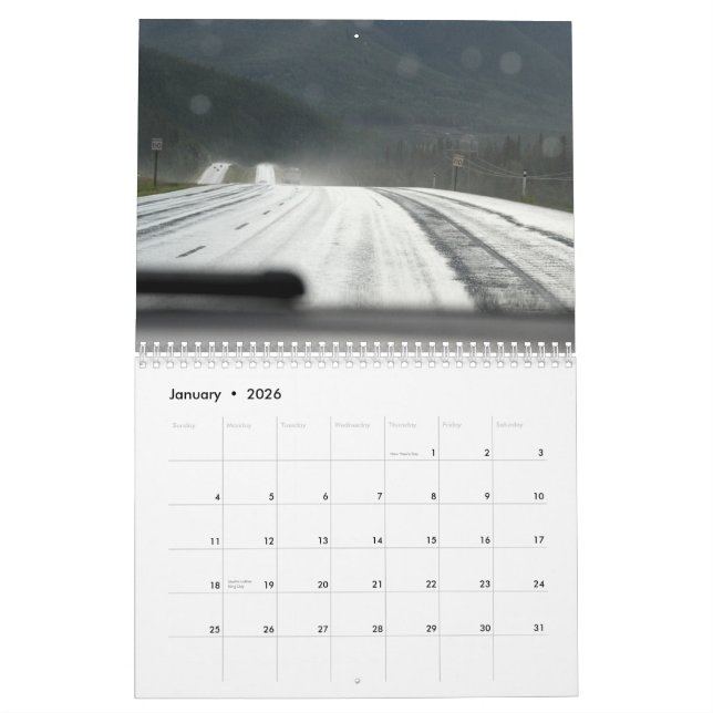 Eindrücke von Kanada Kalender (Jan 2026)