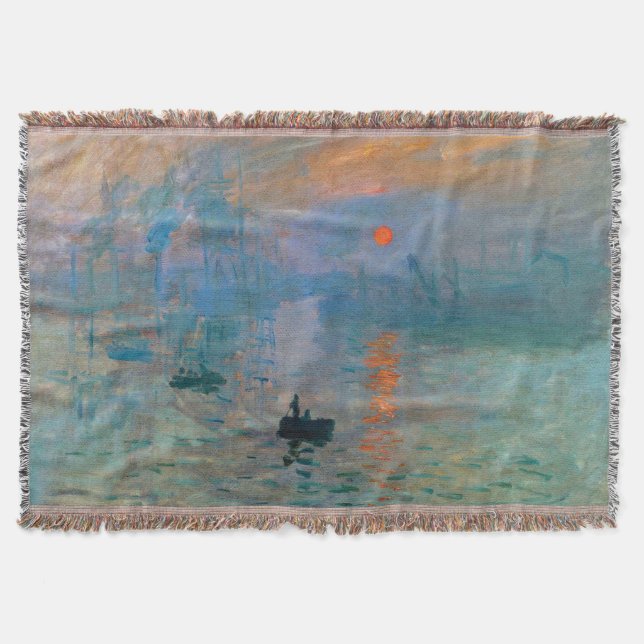 Eindrucks-Sonnenaufgang durch Claude Monet Decke (Vorderseite)