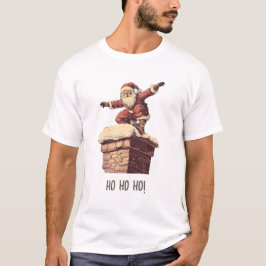 Eine Abbildung des Weihnachtsmannes T-Shirt