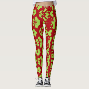 Eine abstrakte, farbenfrohe Leggings "Ratti_Creati