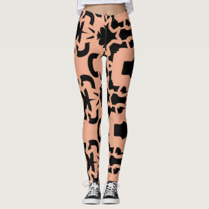Eine abstrakte Leggings "Ratti_Creative_Arts"