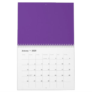 Eine abstrakte Mischung aus lila und rosa Farbtöne Kalender