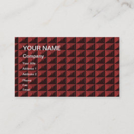 Eine abstrakte Visitenkarte zum Anpassen