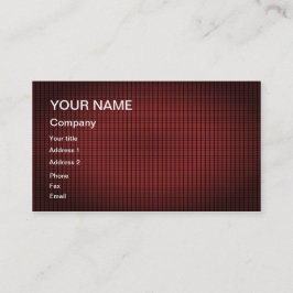 Eine abstrakte Visitenkarte zum Anpassen