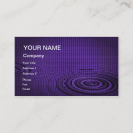 Eine abstrakte Visitenkarte zum Anpassen