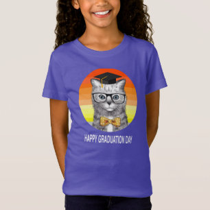 eine Abstufungshemmung für glücklichen Abschluss m T-Shirt
