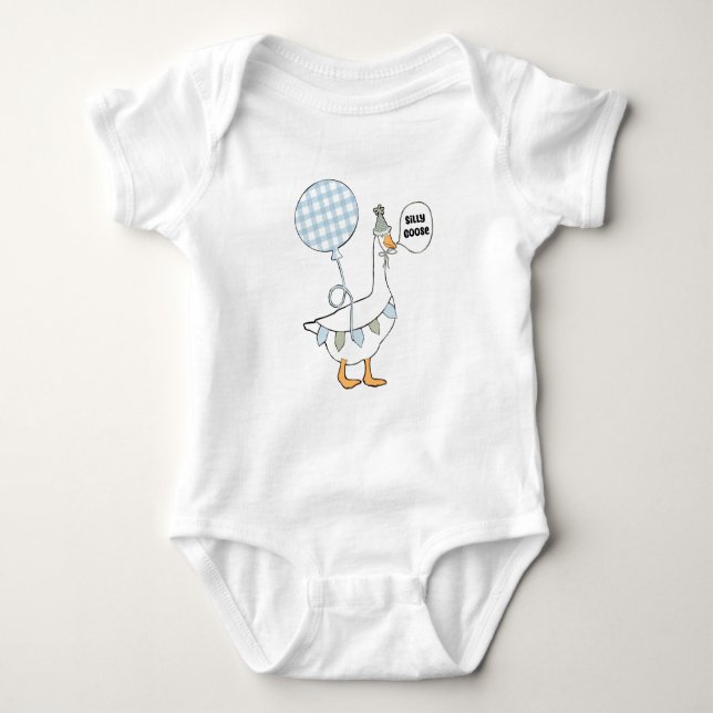 Eine Alberne Gans Baby Strampler (Vorderseite)