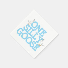 Eine Alberne Gans Serviette