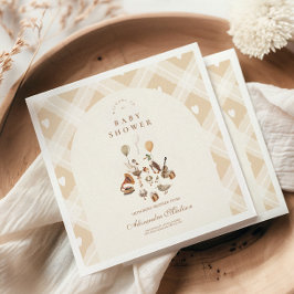 Eine Alberne Gänsedusche Serviette