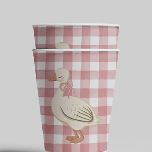 Eine Alberne Gänsehaut Rosa Cotattacore Pappbecher