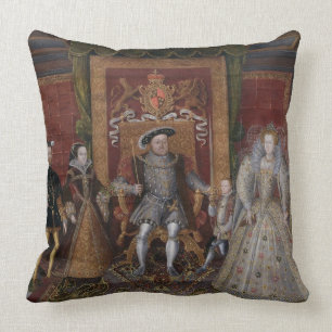 Eine Allegorie der Tudor Reihenfolge: Die Familie Kissen