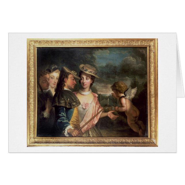 Eine Allegorie der Umwerbung (Vorderseite (Horizontal))