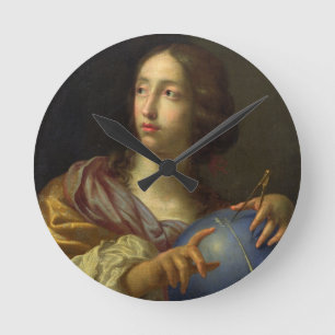 Eine Allegorie von Astronomie Runde Wanduhr