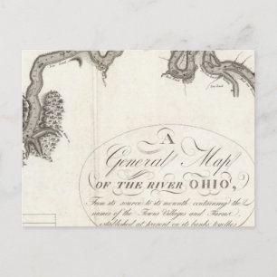 Eine allgemeine Karte des Ohio