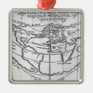 Eine allgemeine Karte Ornament Aus Metall