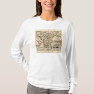 Eine allgemeine Karte von der Türkei in Europa T-Shirt
