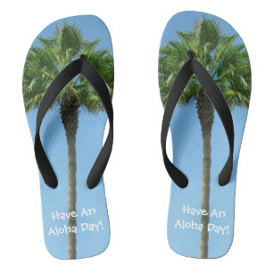 Eine Aloha-Palme Flip Flops