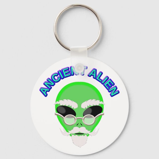 Eine alte Alien Schlüsselanhänger (Vorderseite)