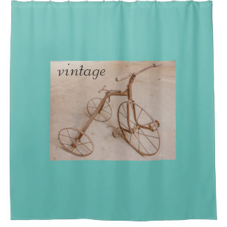 EINE ALTE DREIKRAFTFAHRT 1928 SHOWER CURTAIN DUSCHVORHANG