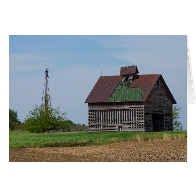 Eine alte Illinois-Scheune (Vorderseite (Horizontal))