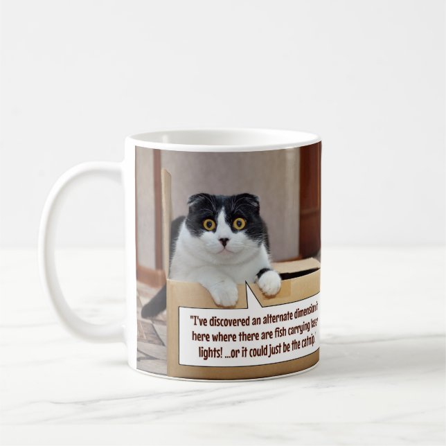Eine alternative Dimension Kaffeetasse (Links)