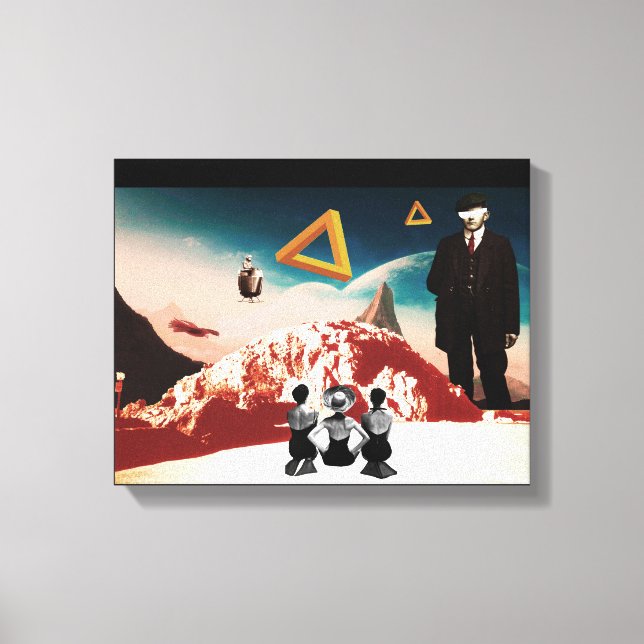 Eine alternative Realität 2 Leinwanddruck (Vorderseite)