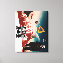 Eine alternative Realität 2 Leinwanddruck